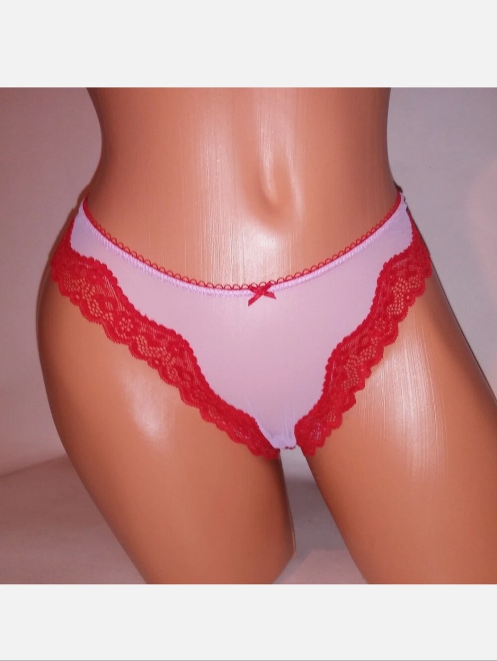 Victoria's secret very sexy tease Mesh high-leg Lace trim thong panty SMALL